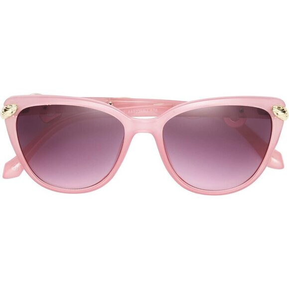 Women\'s Cat Eye Sunglasses Purple Crystal Oil Slick Snakes 56mm main image 5